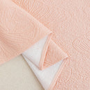 Cooling Embossed Botanical Couch Cover, Soft Ice Silk Furniture Protector for Sofa by Slipcover KAS™