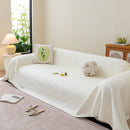 Cooling Embossed Botanical Couch Cover, Soft Ice Silk Furniture Protector for Sofa by Slipcover KAS™