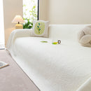 Cooling Embossed Botanical Couch Cover, Soft Ice Silk Furniture Protector for Sofa by Slipcover KAS™