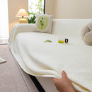 Cooling Embossed Botanical Couch Cover, Soft Ice Silk Furniture Protector for Sofa by Slipcover KAS™