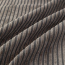 Textured Striped Cozy Couch Cover Throw Blanket with Pom Pom Trim for Sectional Sofa