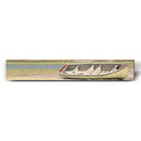 Abandoned Row Boat | Wall Art Print on Real Wood
