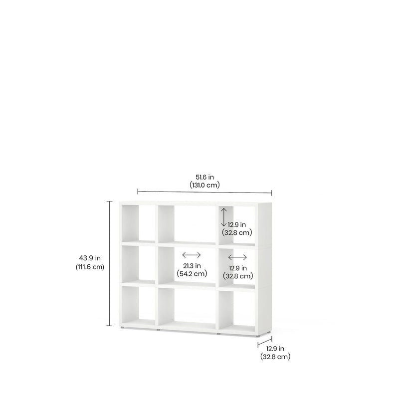 9 Cube Storage Unit – Customizable, Durable, Modern Cube Shelf BOON Cube Storage Shelf Combo 2/1x3
