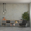 2 Cube Storage with Bins - Premium Organizer System with Durable Melamine Construction BOON Cube Storage Shelf Rectangular 1x2