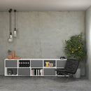 4 Cube Storage Unit – Durable, Modular Cube Shelf for Modern Organization BOON Cube Storage Shelf Rectangular 1x4