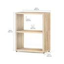 2 Cube Storage with Bins - Premium Organizer System with Durable Melamine Construction BOON Cube Storage Shelf Rectangular 1x2