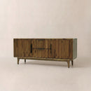 Bosk Wood Fluted TV Stand by Megsu