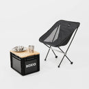 BOXIO CHAIR Set of 2 I ultralight camping chair with box by myboxio