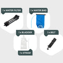 BOXIO WATER FILTER SYSTEM I Water Filter with 1.32 gal Water Bag by myboxio
