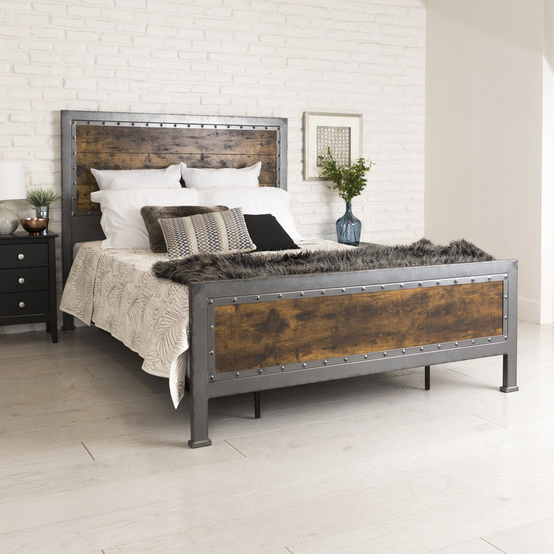 Alpine Rustic Queen Bed