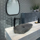 Coin Gray 12x12 Glossy Brick Glass Mosaic Tile (5 pack, 4.92 sq ft/case)