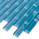 Cerulean Blue 12x12 Glossy Glass Mosaic Tile (5 pack, 4.92 sq ft/case)