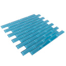 Cerulean Blue 12x12 Glossy Glass Mosaic Tile (5 pack, 4.92 sq ft/case)