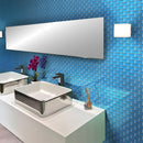 Cerulean Blue 12x12 Glossy Glass Mosaic Tile (5 pack, 4.92 sq ft/case)