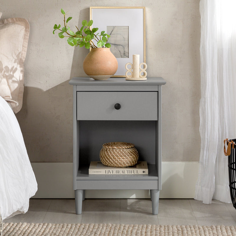 Spencer Solid Wood Transitional Nightstand