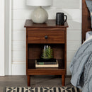 Spencer Solid Transitional Wood Nightstand