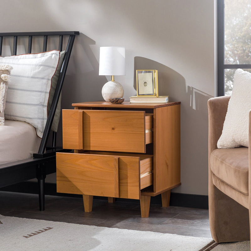 Bronx Modern Solid Wood Nightstand