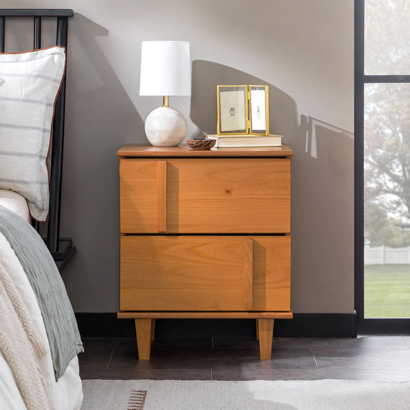 Bronx Modern Solid Wood Nightstand