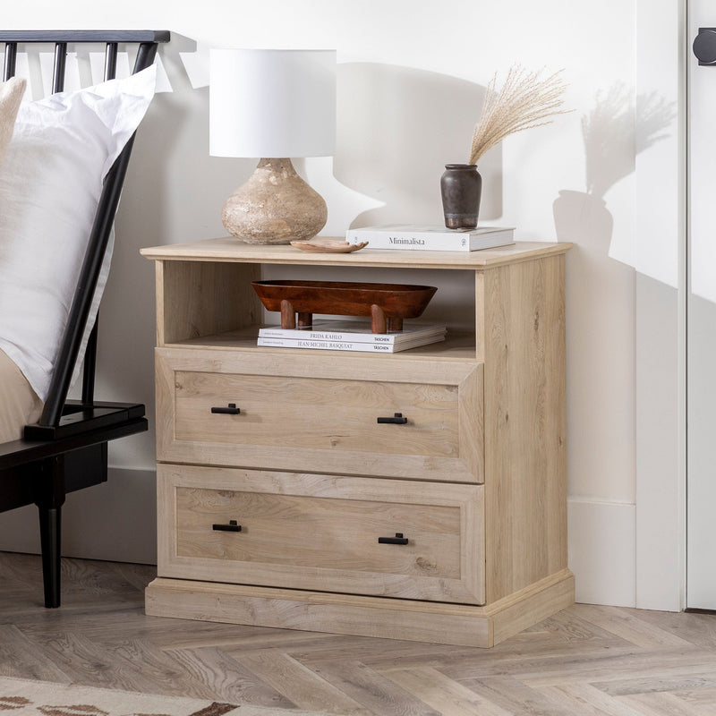 Clyde Classic 2-Drawer Nightstand / Side Table