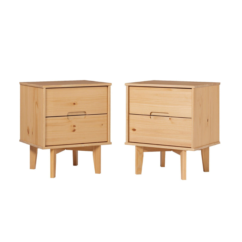 Sloane Mid Century Modern Solid Wood Nightstand