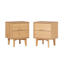 Sloane Mid Century Modern Solid Wood Nightstand