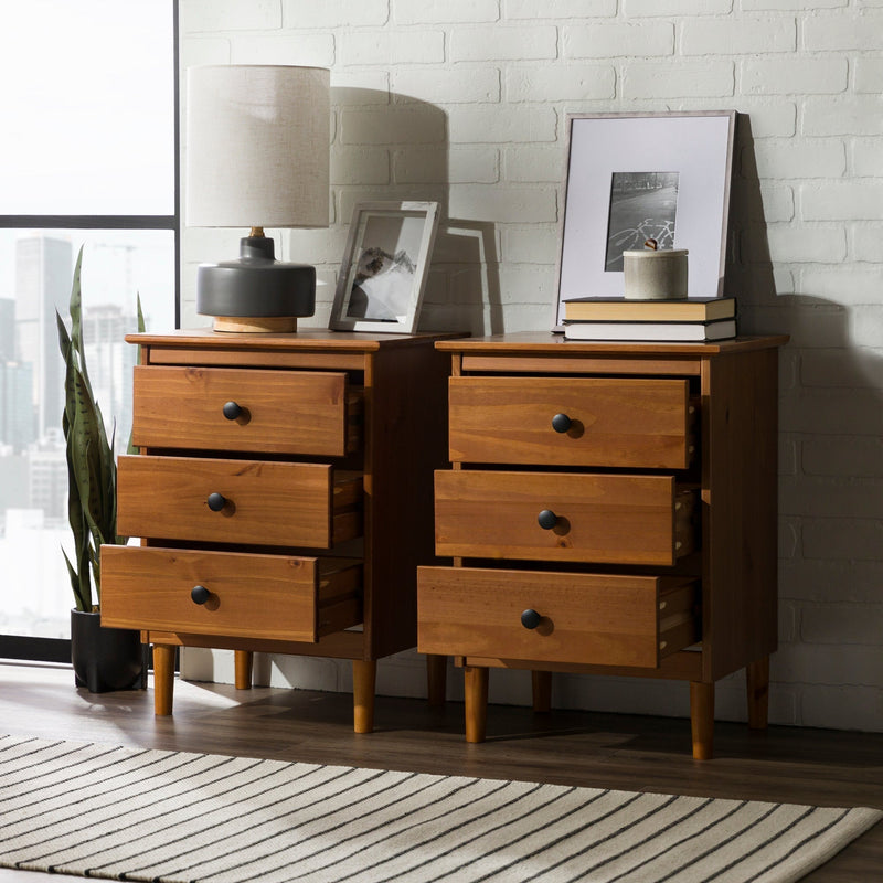 Spencer Solid Wood Transitional Nightstand