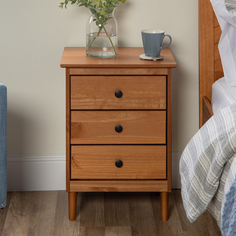 Spencer Solid Transitional Wood Nightstand