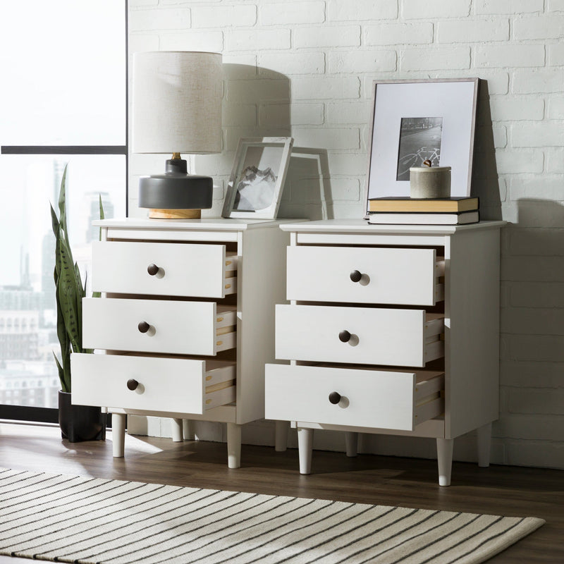 Spencer Solid Wood Transitional Nightstand