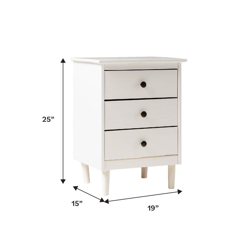 Spencer Solid Wood Transitional Nightstand