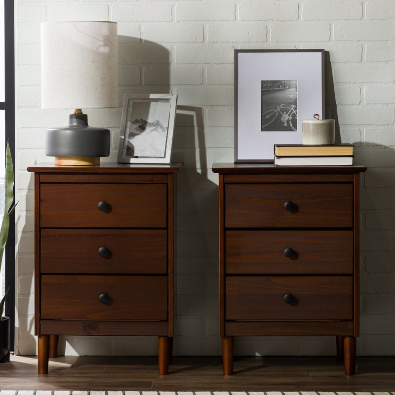 Spencer Solid Transitional Wood Nightstand