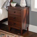 Spencer Solid Transitional Wood Nightstand