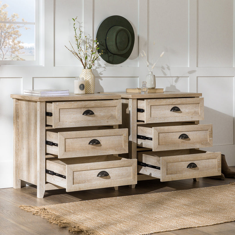 Odette Transitional Farmhouse Nightstand Collection