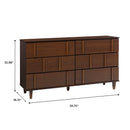 Bronx Modern Solid Wood Dresser
