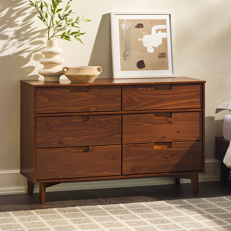 Sloane Mid Century Modern Solid Wood Dresser