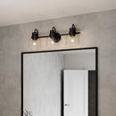 Brighton 3-Light Dark Bronze Dimmable Bathroom Vanity Light