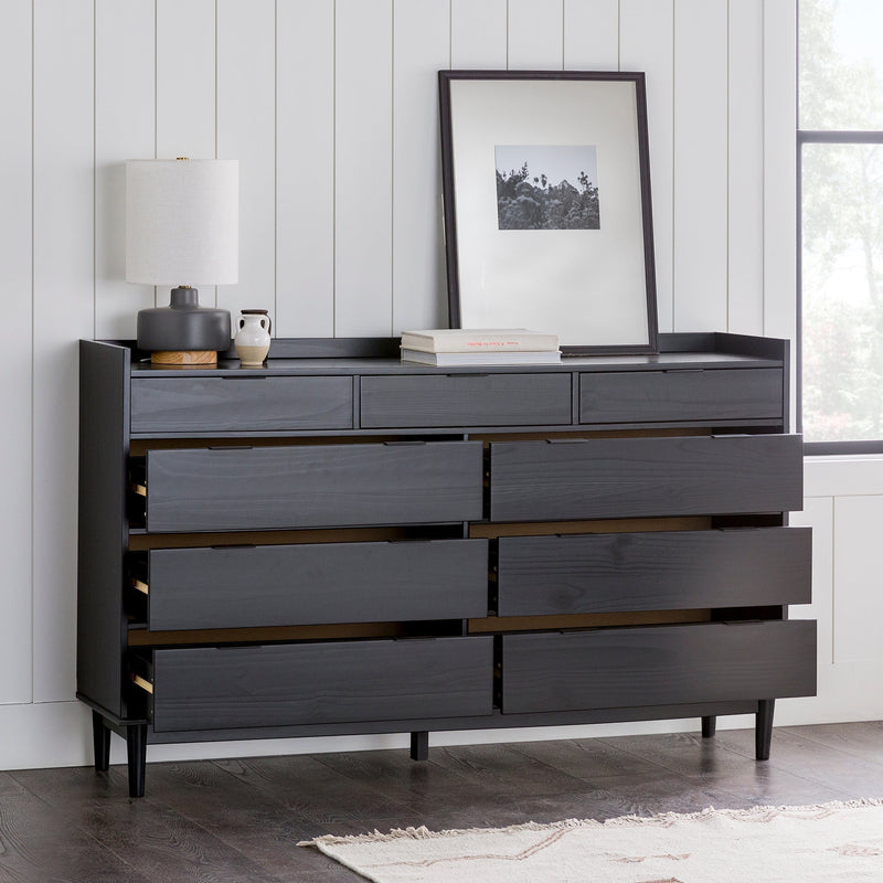 Lee Mid-Century Modern Wood Dresser