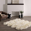 Premium White Soft Sheepskin Rug