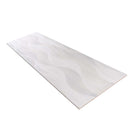 White 12x40 Matte Field Ceramic Tile (5 pack, 15.925 sq ft/case) - Sample