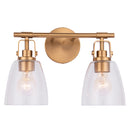 Brilliance Modern Farmhouse 2-Light Vanity Light