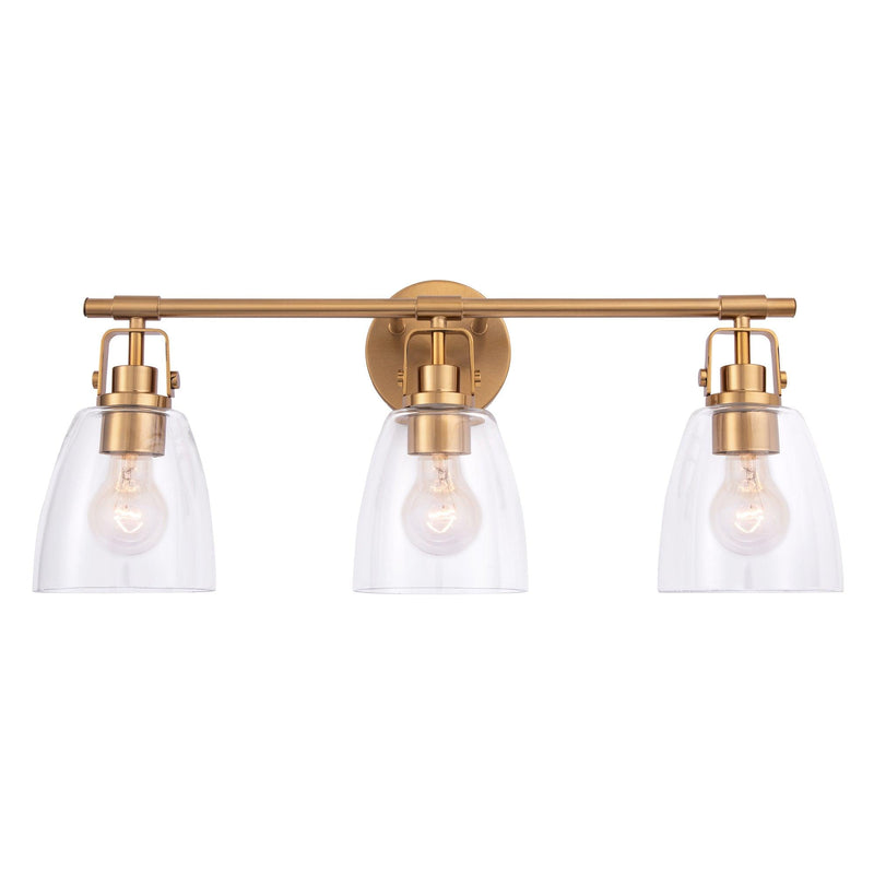 Brilliance Modern Farmhouse 3-Light Vanity Light