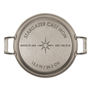 13.5-Inch Cast Iron Braiser