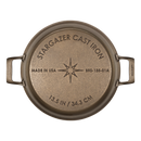 13.5-Inch Cast Iron Braiser