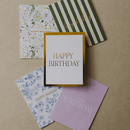 Assorted Happy Birthday Boxed Card Set - Pack of 12 by Sweet Water Decor