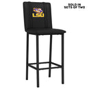 Bar Stool 500 with LSU Tigers Logo Set of 2