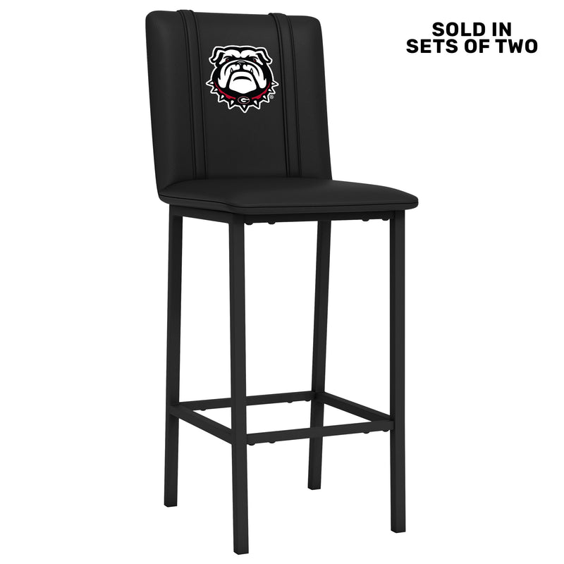 Bar Stool 500 with Georgia Bulldogs Alternate Logo Set of 2