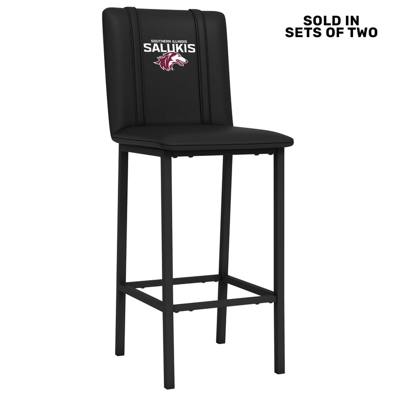 Bar Stool 500 with Southern Illinois Salukis Logo Set of 2