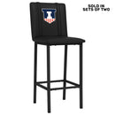 Bar Stool 500 with Illinois Fighting Illini Logo Set of 2