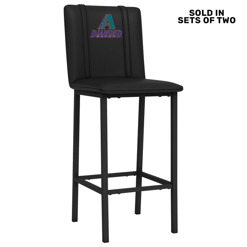 Bar Stool 500 with Arizona Diamondbacks Cooperstown Primary Set of 2