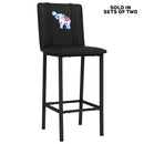 Bar Stool 500 with Oakland Athletics Cooperstown Set of 2