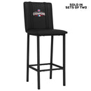 Bar Stool 500 with 2016 Chicago Cubs World Series Logo Set of 2